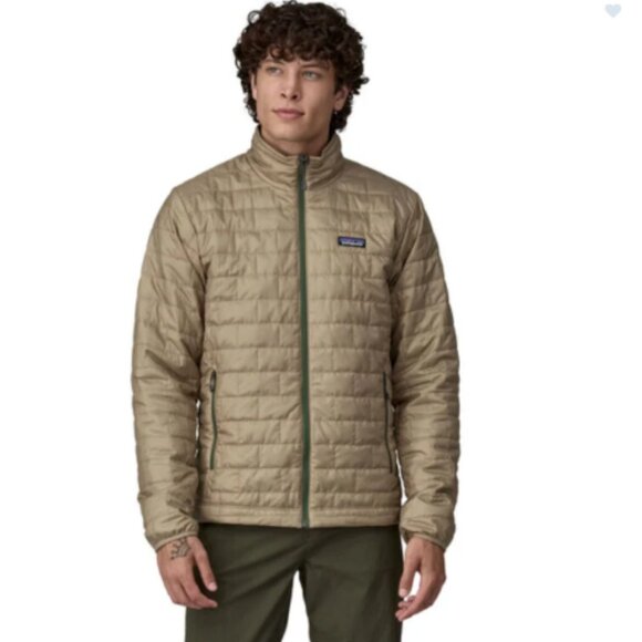 Patagonia Men’s Large Nano Puff Jacket Silver NWT Puffer Insulated - Picture 8 of 10